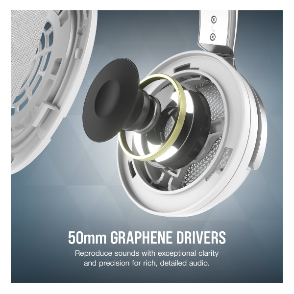 CORSAIR Vezetékes Headset VIRTUOSO PRO Gaming True-To-Life audio Fehér CORSAIR Vezetékes Headset VIRTUOSO PRO Gaming True-To-Life audio Fehér