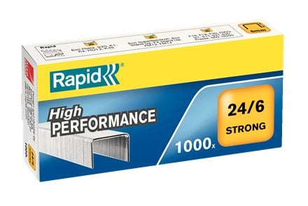 Rapid Strong 24/6 tűzőkapocs 1000db (24855800)