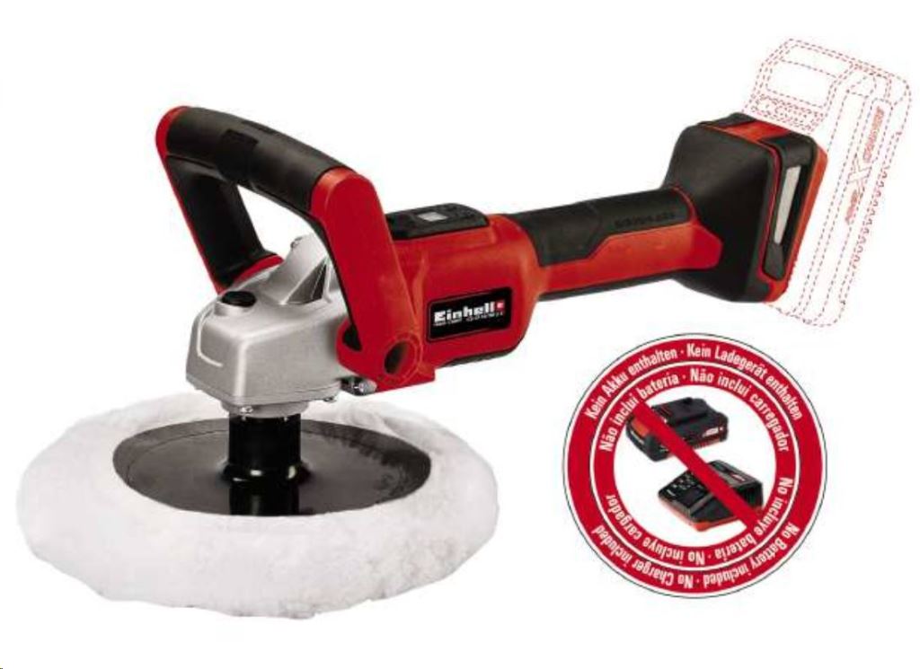 Einhell CE-CP 18/180 Li E-Solo polírozó - akkumulátor és töltő nélkül (2093320)