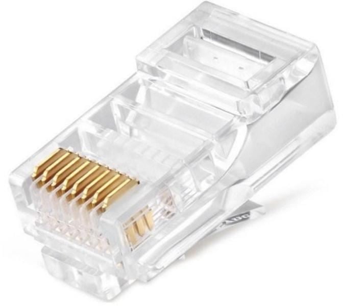 Gembird RJ45 CAT5e UTP csatlakozó dugó 8P8C 100db (PLUG3UP6/100)