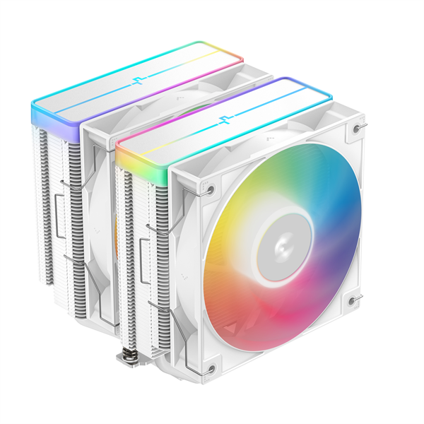 DeepCool AG620 WH ARGB V2 29,4 dB max, 115,32 m3/h 12cm PWM CPU Cooler Fehér DeepCool AG620 WH ARGB V2 29,4 dB max, 115,32 m3/h 12cm PWM CPU Cooler Fehér