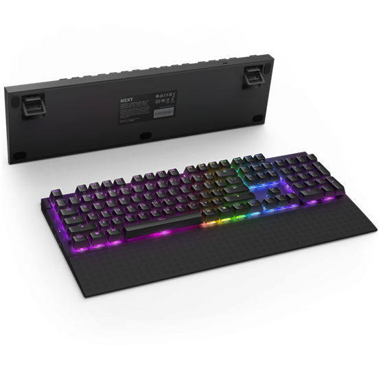  NZXT  KB-001NB-UK Function 2 billentyűzet Fekete  UK 