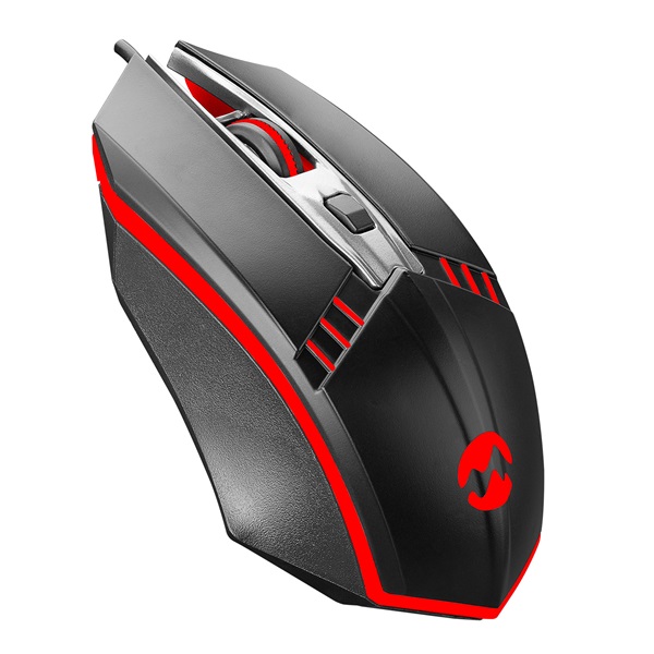 Everest  SM-G97 GANK  7200 DPI 4gomb Gamer Egér Fekete RGB LED 
