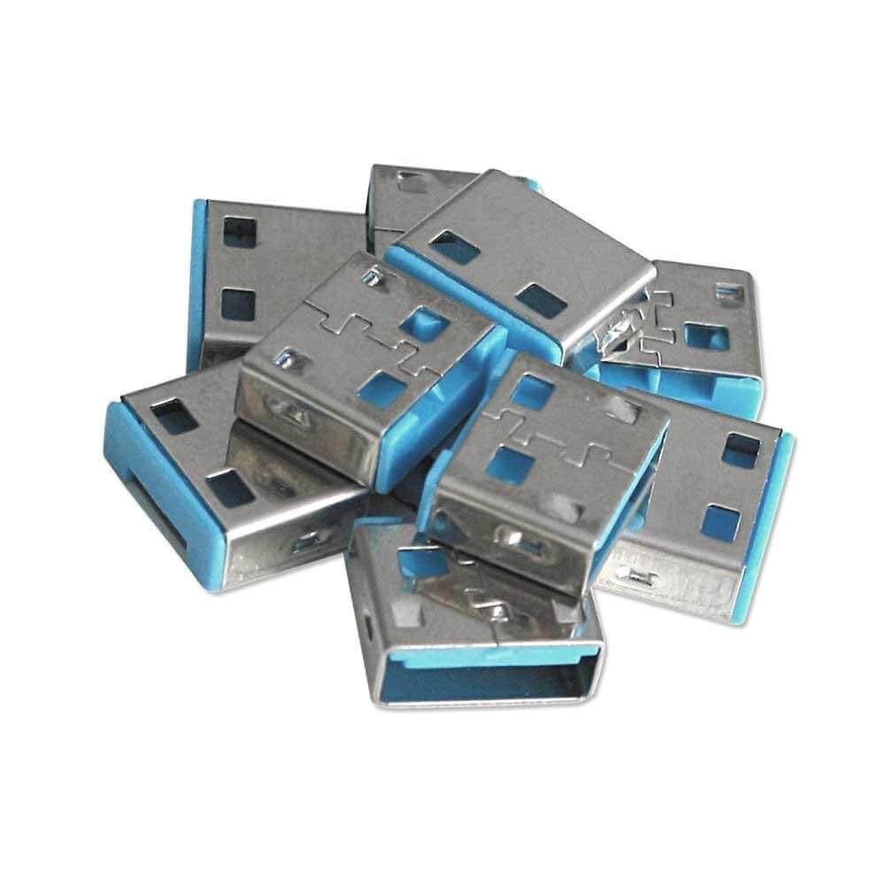 Lindy USB biztonsági dugó, kék (10db/csomag) (40462) Lindy USB biztonsági dugó, kék (10db/csomag) (40462)