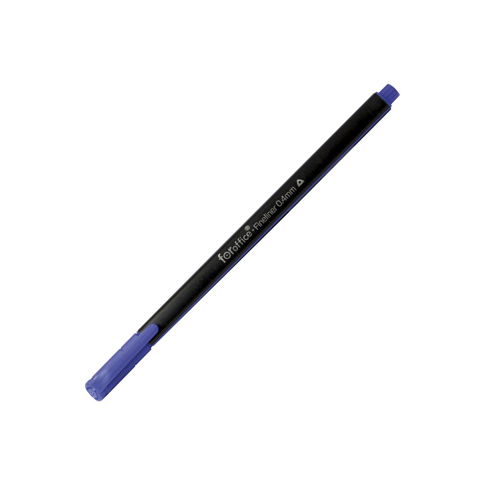 Foroffice Rostirón, tűfilc vízbázisú, 0,4mm,  kék (A-609981)