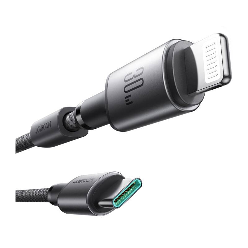 Joyroom 30W USB-C Lightning kábel, 1.2m szürke Joyroom 30W USB-C Lightning kábel, 1.2m szürke