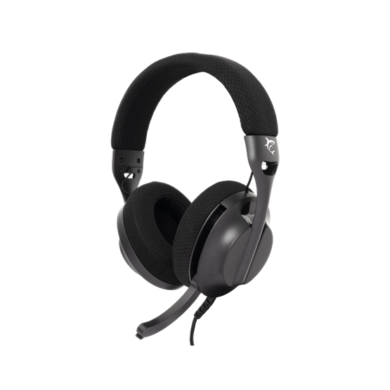  White Shark GH-2440B PARROT gamer fejhallgató mikrofonnal Fekete