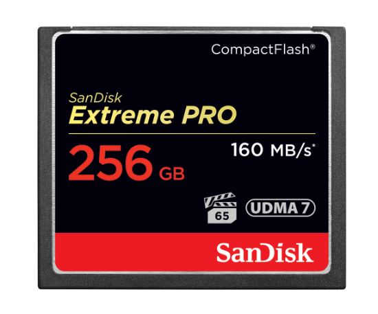 Sandisk 256GB Compact Flash Extreme Pro Memóriakártya Sandisk 256GB Compact Flash Extreme Pro Memóriakártya