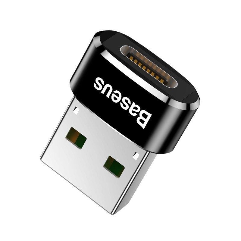 Baseus USB-C – USB-A adapter fekete (CAAOTG-01) Baseus USB-C – USB-A adapter fekete (CAAOTG-01)