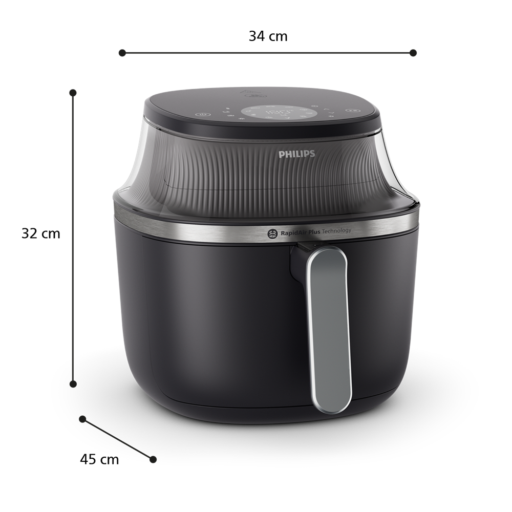 Philips Airfryer 3000 XXL NA341/00 forrólevegős sütő