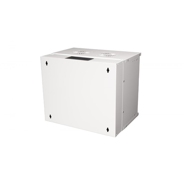 Equip Fali Rackszekrény  EWM-09-5440-G  19" 9U 540x400mm  lapra szerelt Szürke 