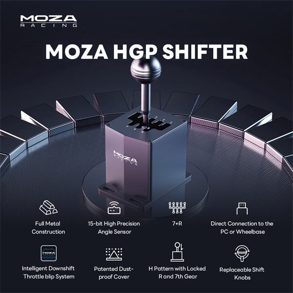 Moza Racing kiegészítő HGP Váltó (Shifter) Moza Racing kiegészítő HGP Váltó (Shifter)