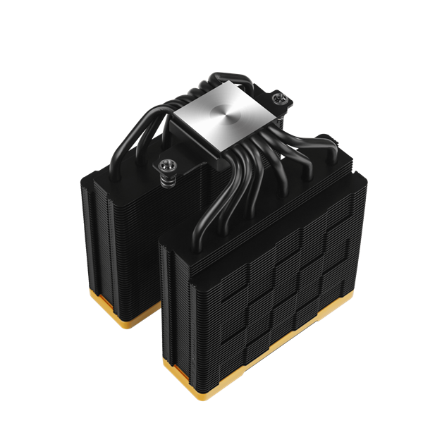 DeepCool CPU Cooler - AK620 Zero Dark Zoria (28 dB; max, 117,21 m3/h; 4pin csatlakozó, 6 db heatpipe, 2x12cm, PWM)