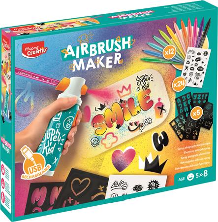MAPED CREATIV Airbrush Maker Kreatív festékszóró készlet