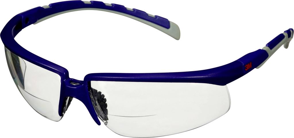3M Solus S2025AF-BLU védőszemüveg, párásodásmentes, karcálló, kék-szürke, +2,5-ös olvasólencse 3M Solus S2025AF-BLU védőszemüveg, párásodásmentes, karcálló, kék-szürke, +2,5-ös olvasólencse
