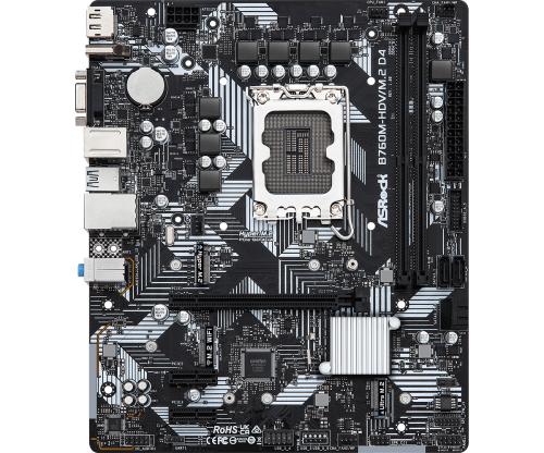 ASRock LGA1700 B760M-HDV/M.2 D4 alaplap