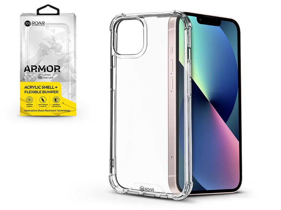 Roar Armor Gel Apple iPhone 13 tok átlátszó (KC0736) Roar Armor Gel Apple iPhone 13 tok átlátszó (KC0736)