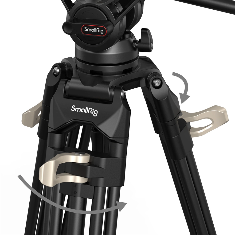 SMALLRIG AD-01 3751 Heavy-Duty Fluid Head Tripod