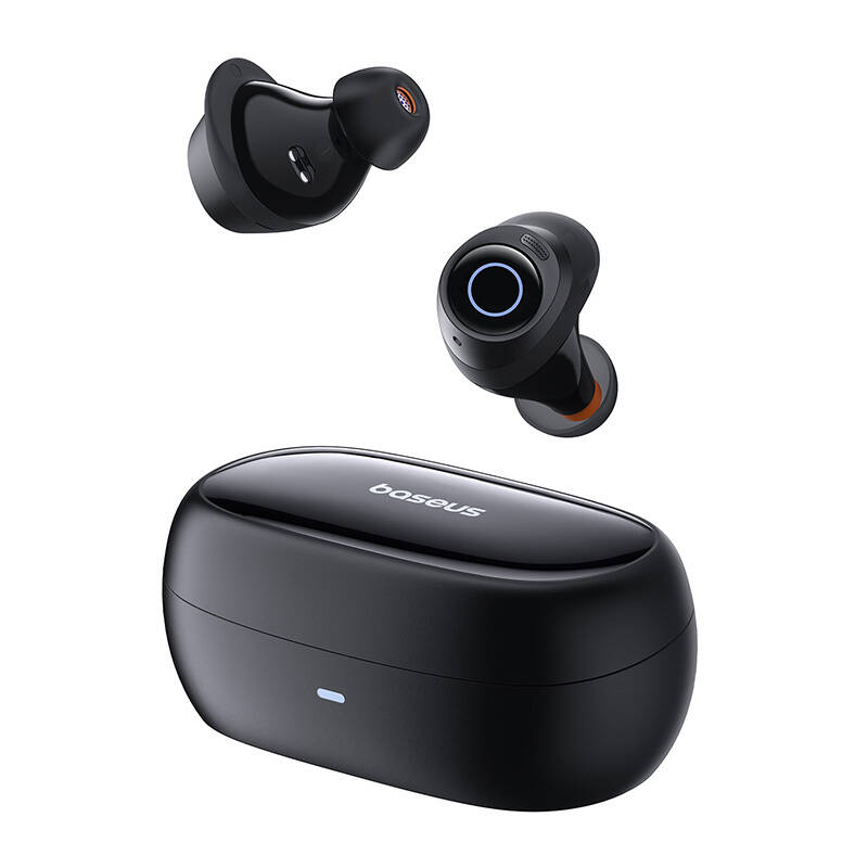 Earphones TWS Baseus Bowie MA20, ANC (black)