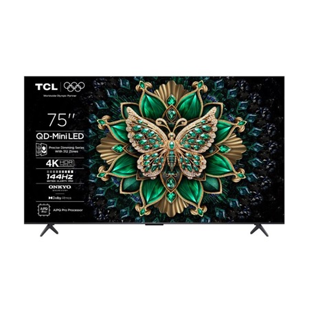 TCL 75C6K Televízió