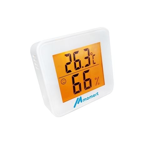 Momert  beltéri hő és páratartalom mérő fehér (1754)