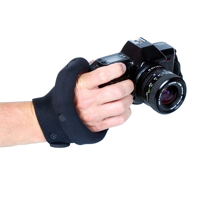 OpTech USA Grip Strap csukló-kézfej pánt, fekete