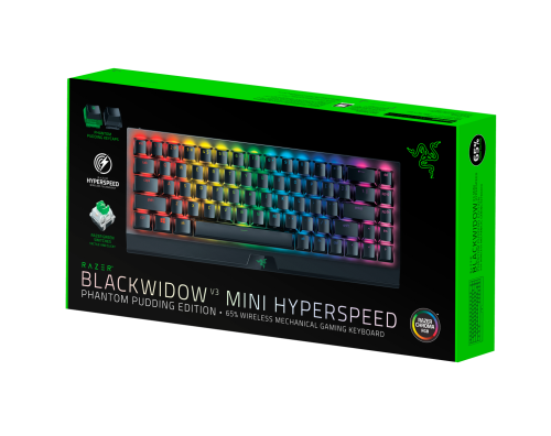 Razer BlackWidow V3 Mini HyperSpeed (Green Switch) Phantom Ed. US Layout Razer BlackWidow V3 Mini HyperSpeed (Green Switch) Phantom Ed. US Layout