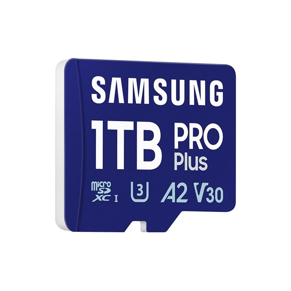 SAMSUNG PRO Plus + Reader microSDXC 1TB CLASS 10 UHS-I U3 Memóriakártya SAMSUNG PRO Plus + Reader microSDXC 1TB CLASS 10 UHS-I U3 Memóriakártya