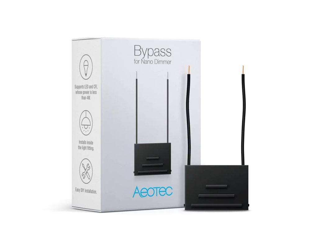 Aeotec Bypass szerelvény dimmer modulhoz (ZW150)