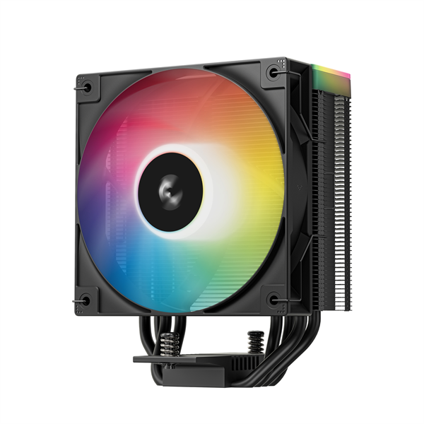 DeepCool  AG400 BK ARGB V2  31,6 dB  max, 128,93 m3/h  4pin csatlakozó  4 db heatpipe  12cm  PWM CPU Cooler