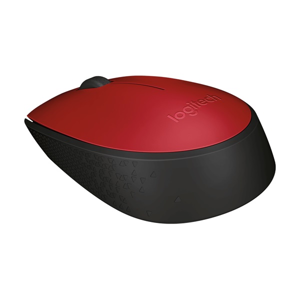 Logitech M171 vezeték nélküli egér piros-fekete (910-004641) USB Logitech M171 vezeték nélküli egér piros-fekete (910-004641) USB
