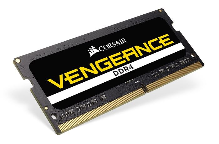 32GB 2666MHz DDR4 Notebook RAM Corsair Vengeance Series CL18 (2X16GB) (CMSX32GX4M2A2666C18)