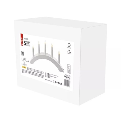 Emos DCAZ01 LEDES GYERTYA PIRAMIS Emos DCAZ01 LEDES GYERTYA PIRAMIS