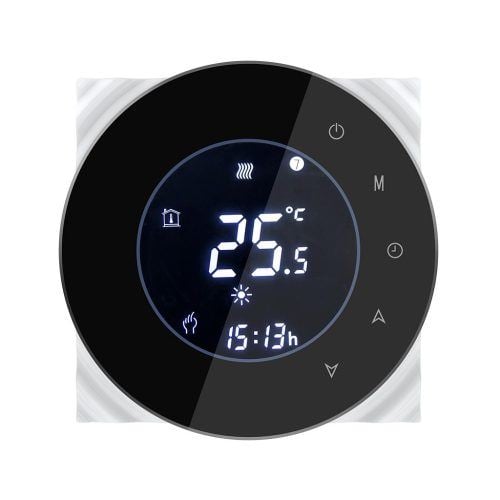 SMARTZILLA Tuya okos termosztát Fan Coil rendszerhez 4 csöves fekete (2044115) SMARTZILLA Tuya okos termosztát Fan Coil rendszerhez 4 csöves fekete (2044115)