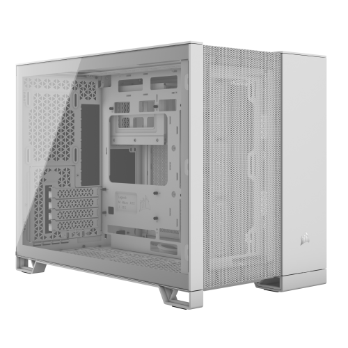 CORSAIR 2500D Airflow Tempered Glass Mid-Tower számítógépház Fehér CORSAIR 2500D Airflow Tempered Glass Mid-Tower számítógépház Fehér
