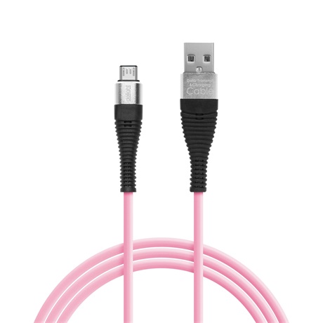 Delight 55439A ADATKÁBEL, MICROUSB, SZILIKON BEVONAT 4 SZÍN 2M Delight 55439A ADATKÁBEL, MICROUSB, SZILIKON BEVONAT 4 SZÍN 2M