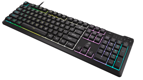 CORSAIR K55 CORE RGB Gamer Billentyűzet fekete CORSAIR K55 CORE RGB Gamer Billentyűzet fekete