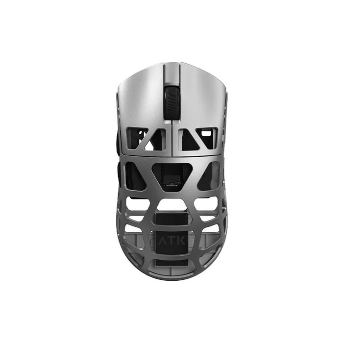 ATK Fierce X vezetékes / vezeték nélküli gaming egér ezüst-szürke