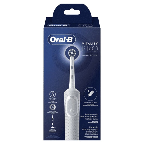 Braun Oral-B Vitality PRO D103 White elektromos fogkefe