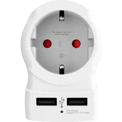 SKROSS hálózati csatlakozó átalakító-USA, beépített USB töltővel (1.500281) SKROSS hálózati csatlakozó átalakító-USA, beépített USB töltővel (1.500281)