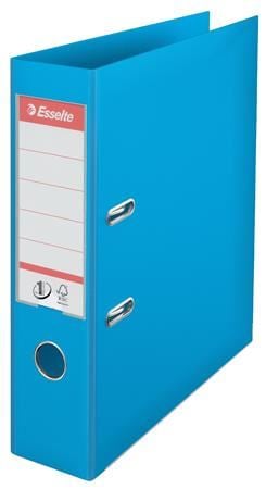 ESSELTE Standard Iratrendező 75 mm A4 PP élvédő sínnel  tengerkék (811311)