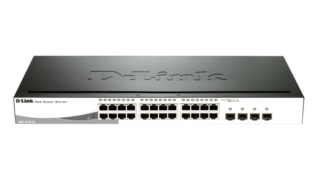 D-Link DGS-1210-24P 10/100/1000Mbps 24 portos switch D-Link DGS-1210-24P 10/100/1000Mbps 24 portos switch