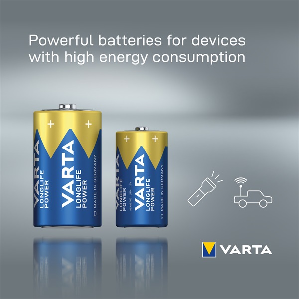 Varta Primer Alkáli elem C LR14 1.5 V High Energy (2db/csomag)  (4914121412)