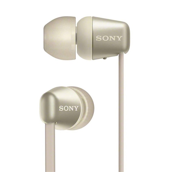 Sony WI-C310 Bluetooth mikrofonos fülhallgató arany (WIC310N.CE7)
