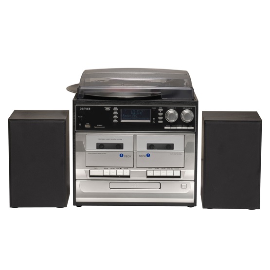  Denver MRD-166 Musiccenter with turntable Zeneközpont lemezjátszóval