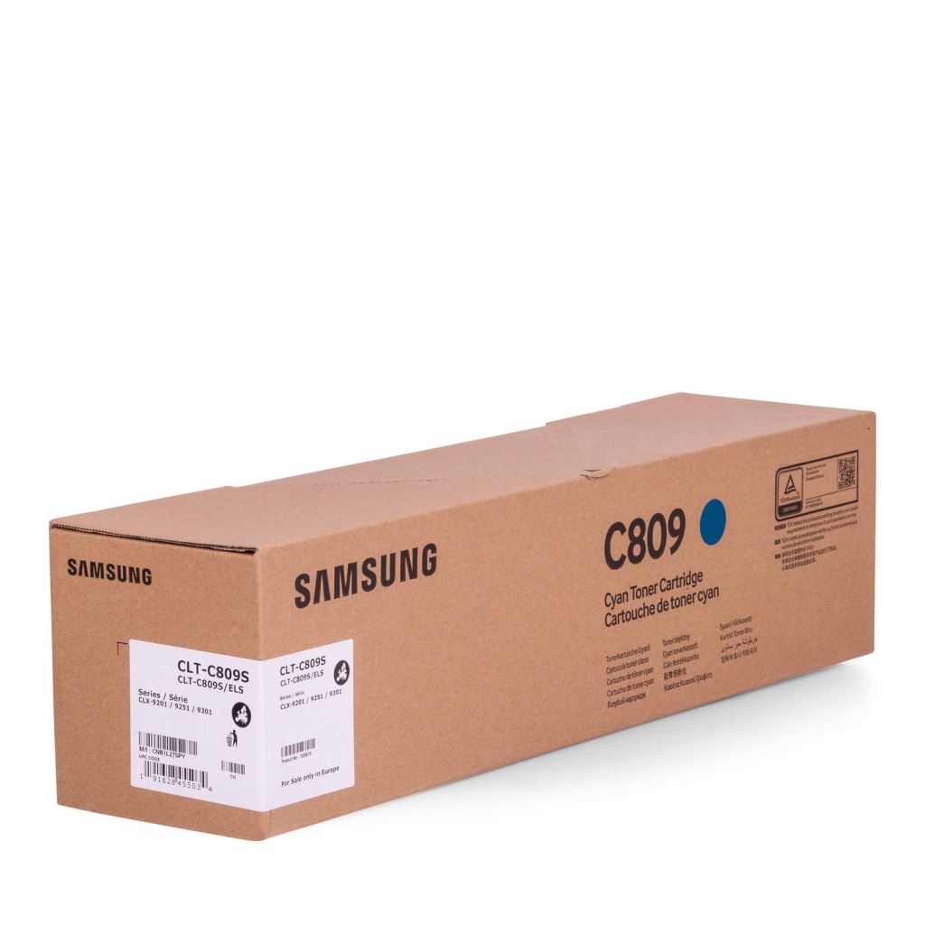 Samsung CLT-C809S tonerkazetta ciánkék (SS567A) Samsung CLT-C809S tonerkazetta ciánkék (SS567A)