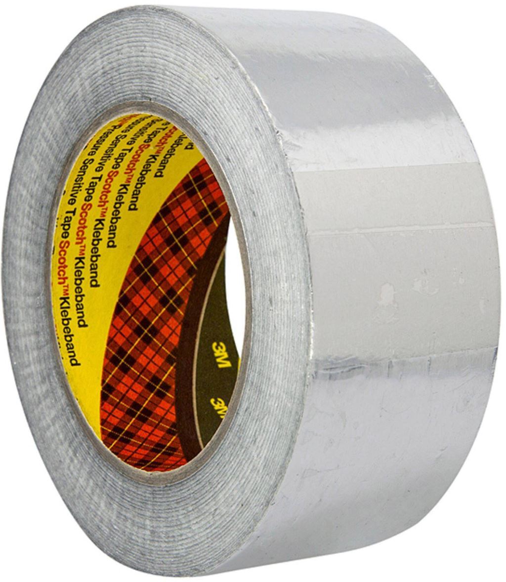 3M 143650 alumínium ragasztószalag, ezüst, 50 m x 50 mm