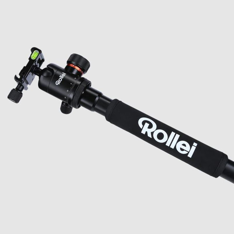 Rollei C5-i állvány + monopod + gömbfej + telefontartó adapter + táska, fekete