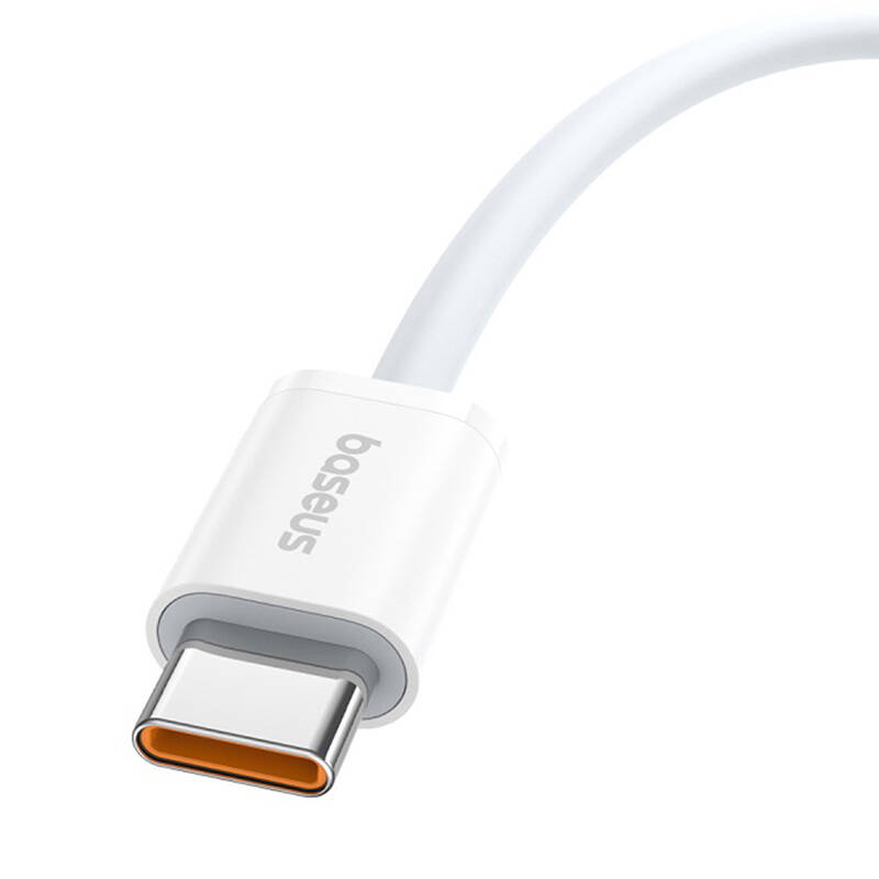 USB-C USB-C gyors töltőkábel Baseus Superior 2 100W 2m (fehér) USB-C USB-C gyors töltőkábel Baseus Superior 2 100W 2m (fehér)