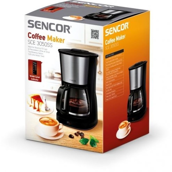 Sencor SCE 3050SS kávéfőző